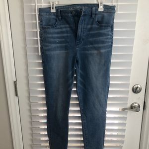 Light American Eagle Super Stretch Jeans 14 Long